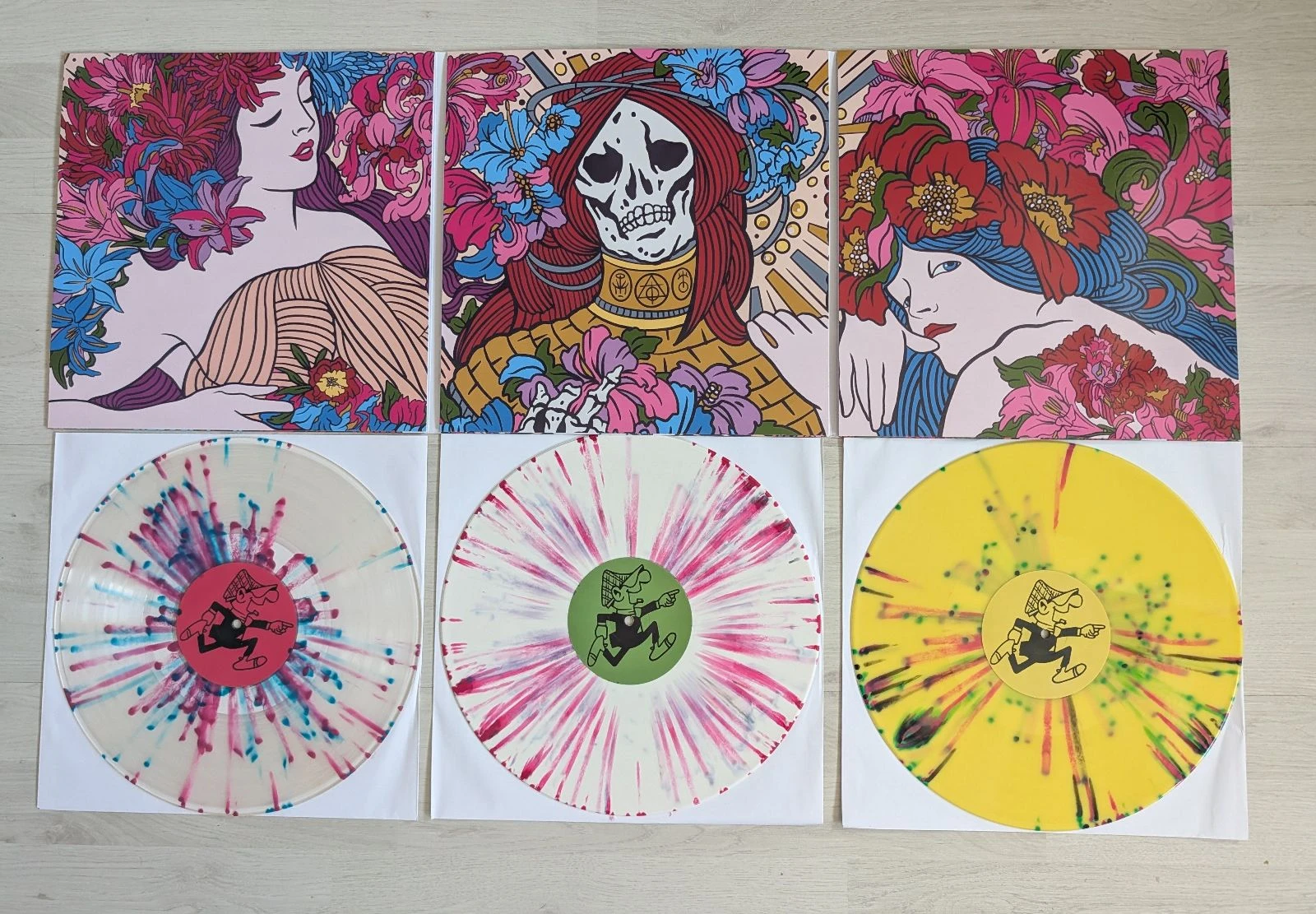 Pink Floyd 3LP splatter 500 copies – photo 4